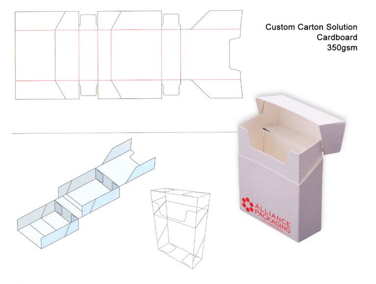 custom carton cardboard packaging